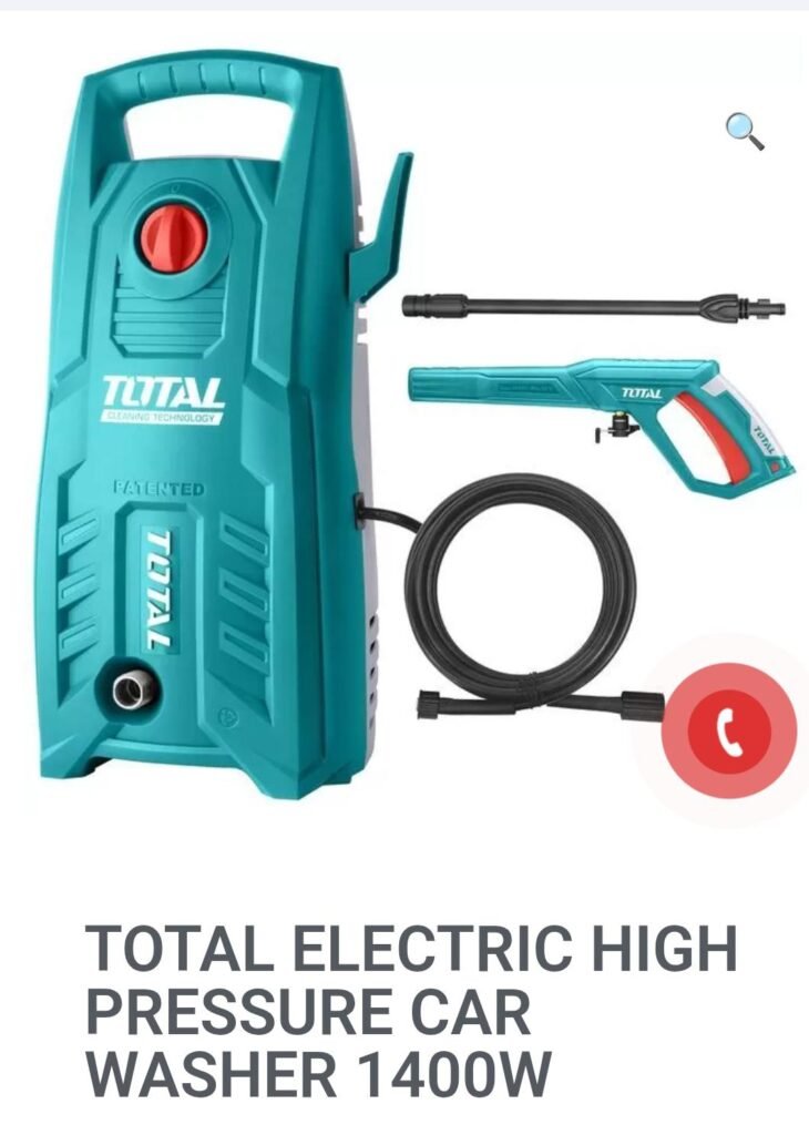 Total High Pressure Washer 1400W